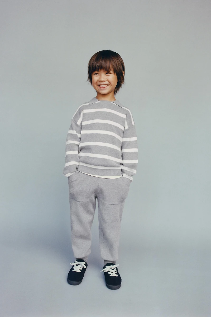 KNIT JOGGING PANTS