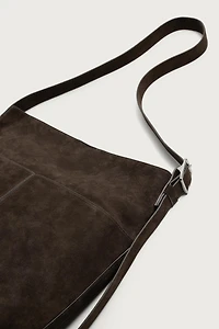 LEATHER SHOPPER BAG