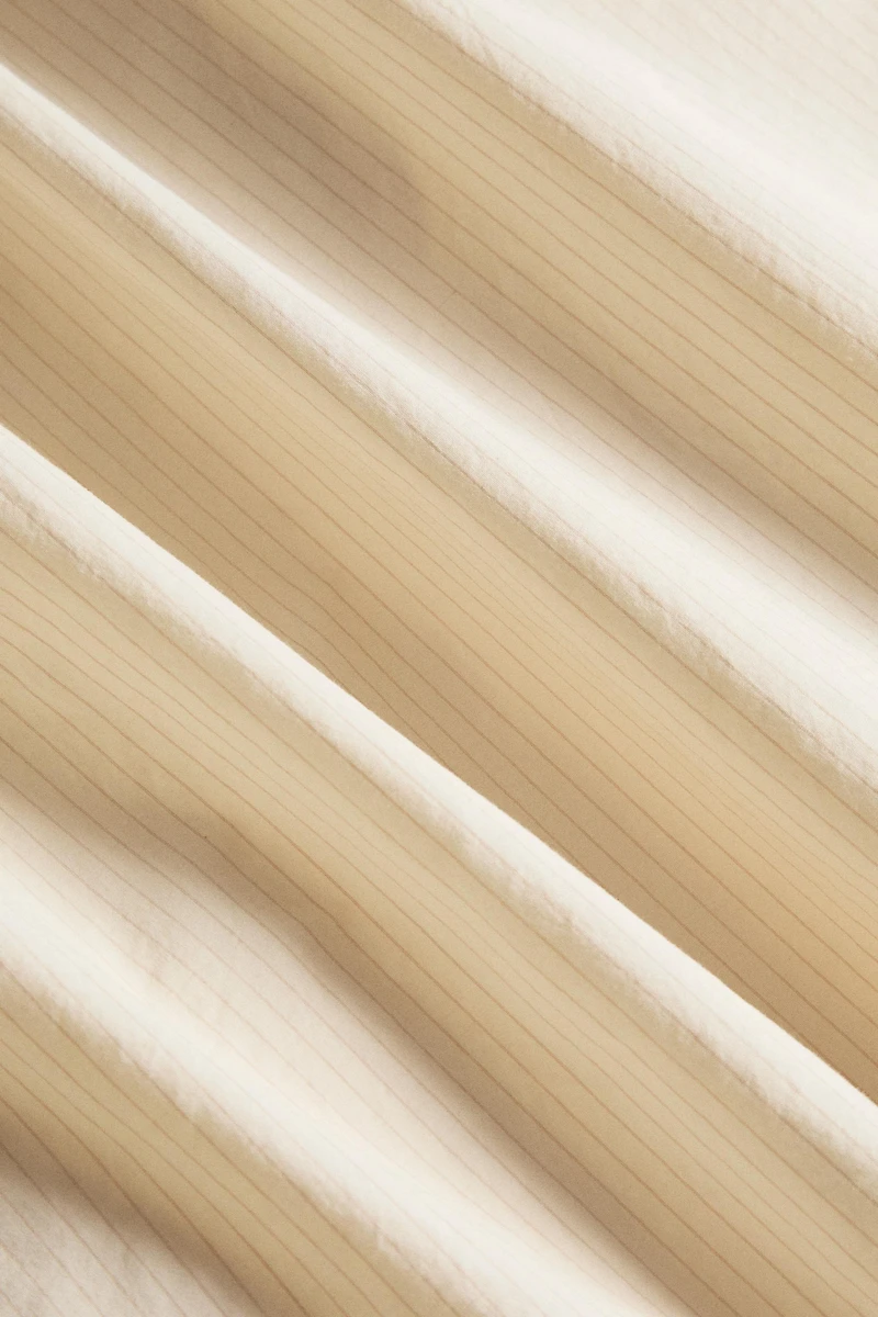STRIPED PRINT DUVET COVER
