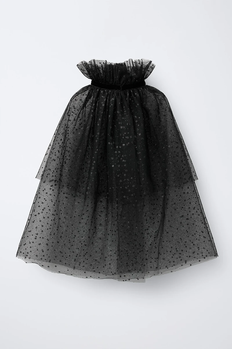 SPARKLY WITCH COSTUME CAPE