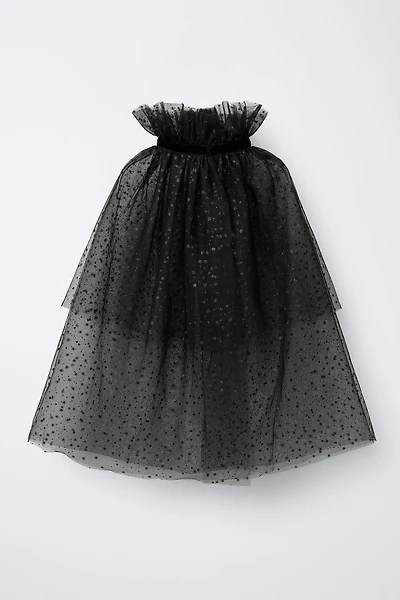 SPARKLY WITCH COSTUME CAPE