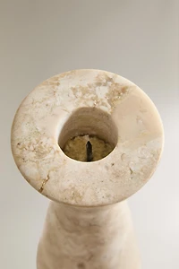 MARBLE CANDLEHOLDER