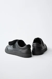 Leather Barefoot School Sneakers