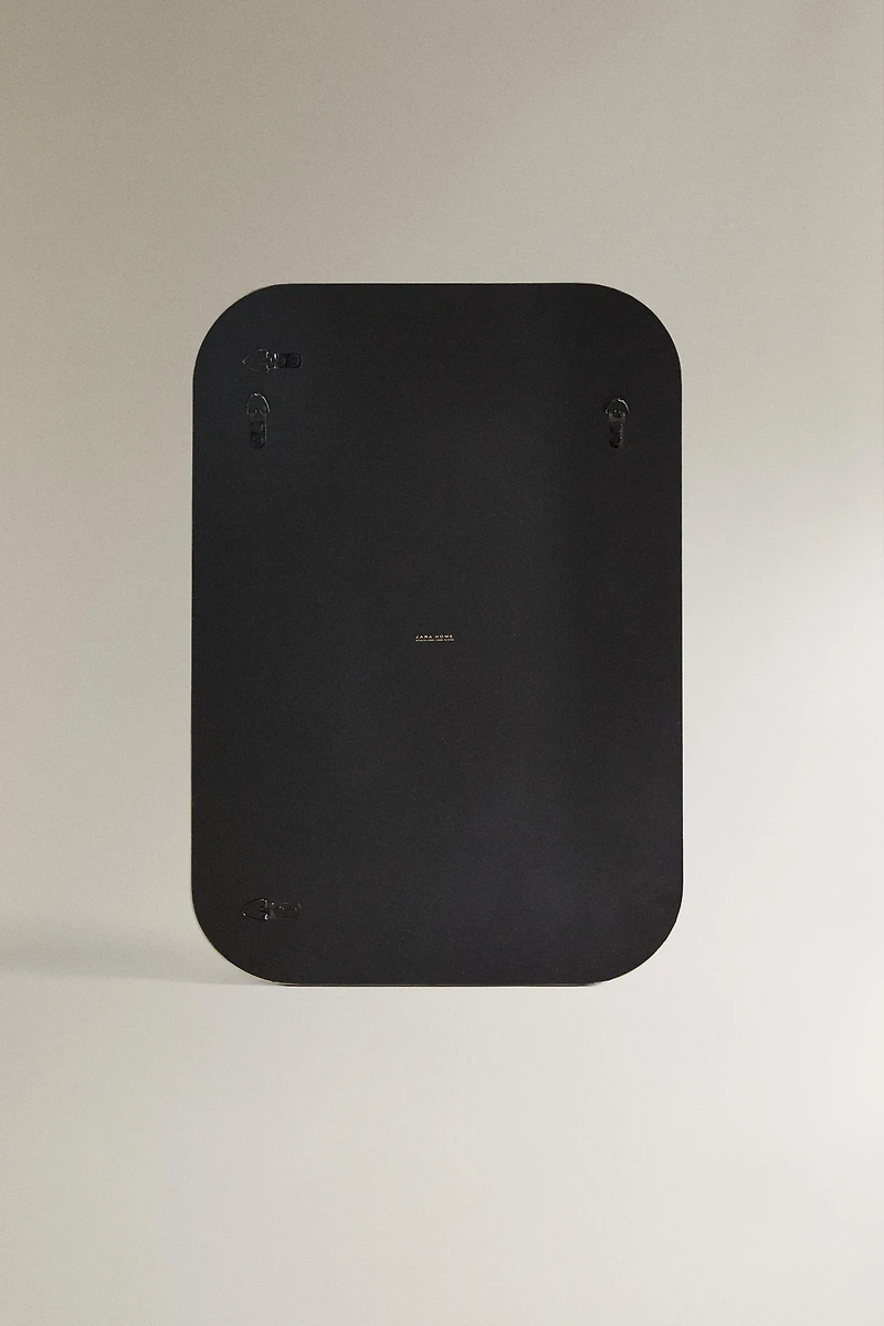 ROUNDED BORDER WALL MIRROR