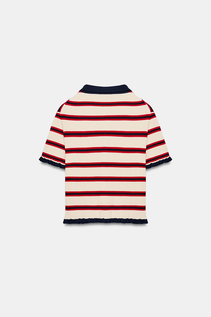 STRIPED CARDIGAN