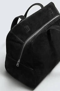 LEATHER TRAVEL BAG M