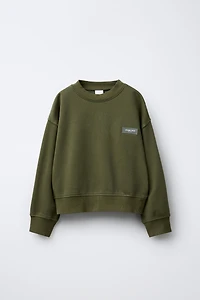 ENSEMBLE SWEAT ET JOGGER CARGO ÉTIQUETTE AUTOCOLLANTE