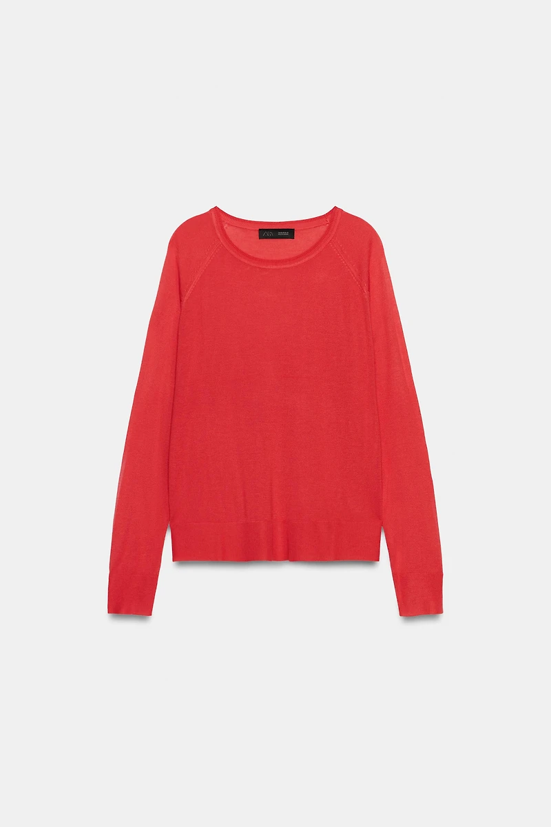 BASIC FINE KNIT JUMPER