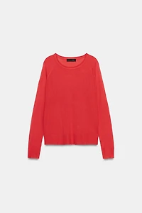 BASIC FINE KNIT JUMPER