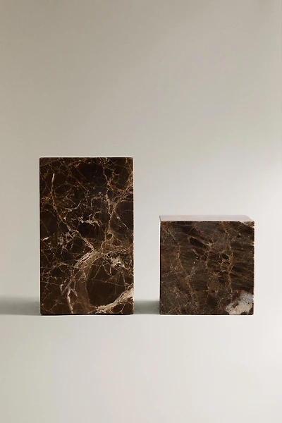 MARBLE BOOKEND