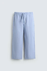 STRIPED PANTS PAJAMA SET