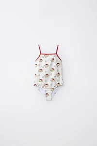 2-6 YEARS/ HELLO KITTY © SANRIO PRINT SWIMSUIT
