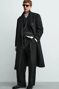 RELAXED FIT PLEATED PANTS AARON LEVINE X ZARA