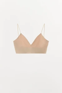 SEAMLESS TRIANGLE BRALETTE