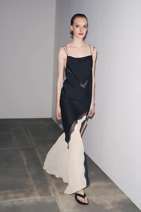COMBINATION LACE DRESS