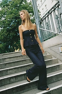 Z1975 FLARE SEAM PANTS