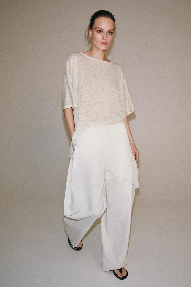 ZW COLLECTION WIDE-LEG TROUSERS