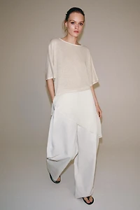 ZW COLLECTION WIDE-LEG TROUSERS