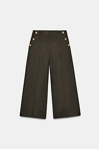 BUTTONED CULOTTES