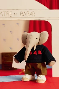 EMBROIDERED KNIT SWEATER BABAR ™