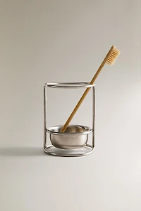 METAL TOOTHBRUSH HOLDER