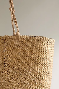 SAC CABAS TRESSÉ NŒUDS