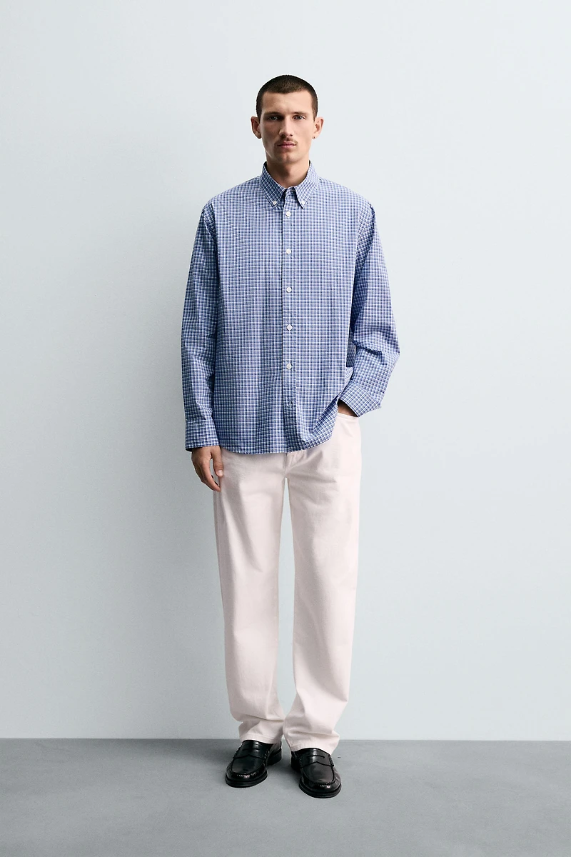 CHEMISE REGULAR FIT À CARREAUX