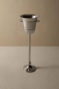 BRASS STANDING WINE COOLER
