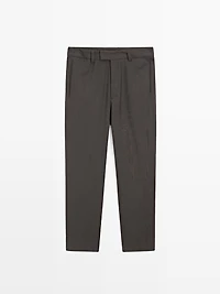 100% wool suit trousers - LIMITED