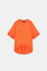 SHORT SLEEVE KNIT JUMPER