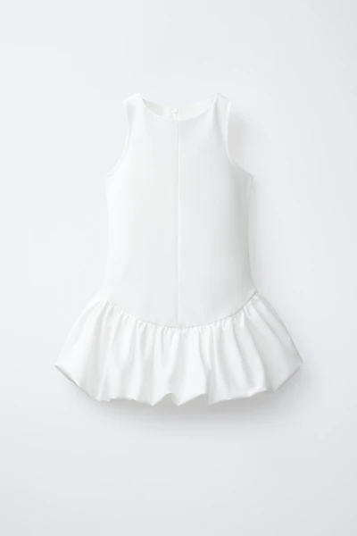 BALLOON SKIRT DRESS