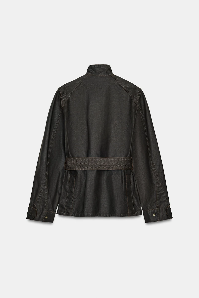 VESTE EFFET CIRÉ ZW COLLECTION