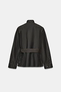 VESTE EFFET CIRÉ ZW COLLECTION