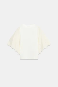 EMBROIDERED COMBINATION T-SHIRT