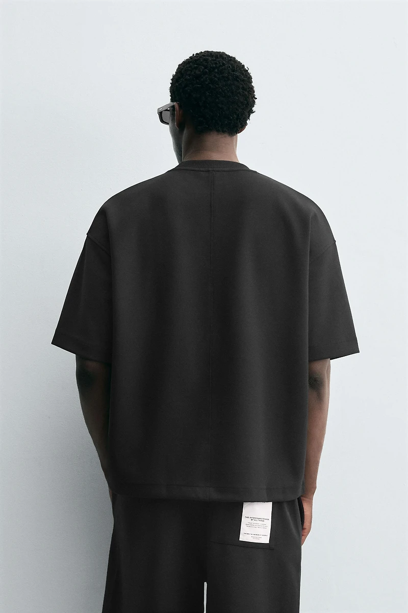 INTERLOCK LABEL SWEATSHIRT