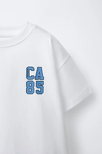 JOGGING TEXT T-SHIRT