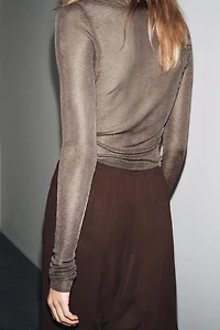 100% VISCOSE KNIT BODYSUIT