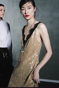 SEQUIN LACE DRESS ZW COLLECTION