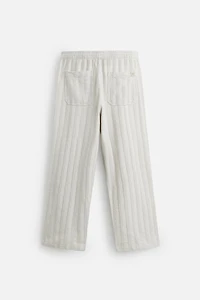 PANTALON COUPE DÉCONTRACTÉE JACQUARD