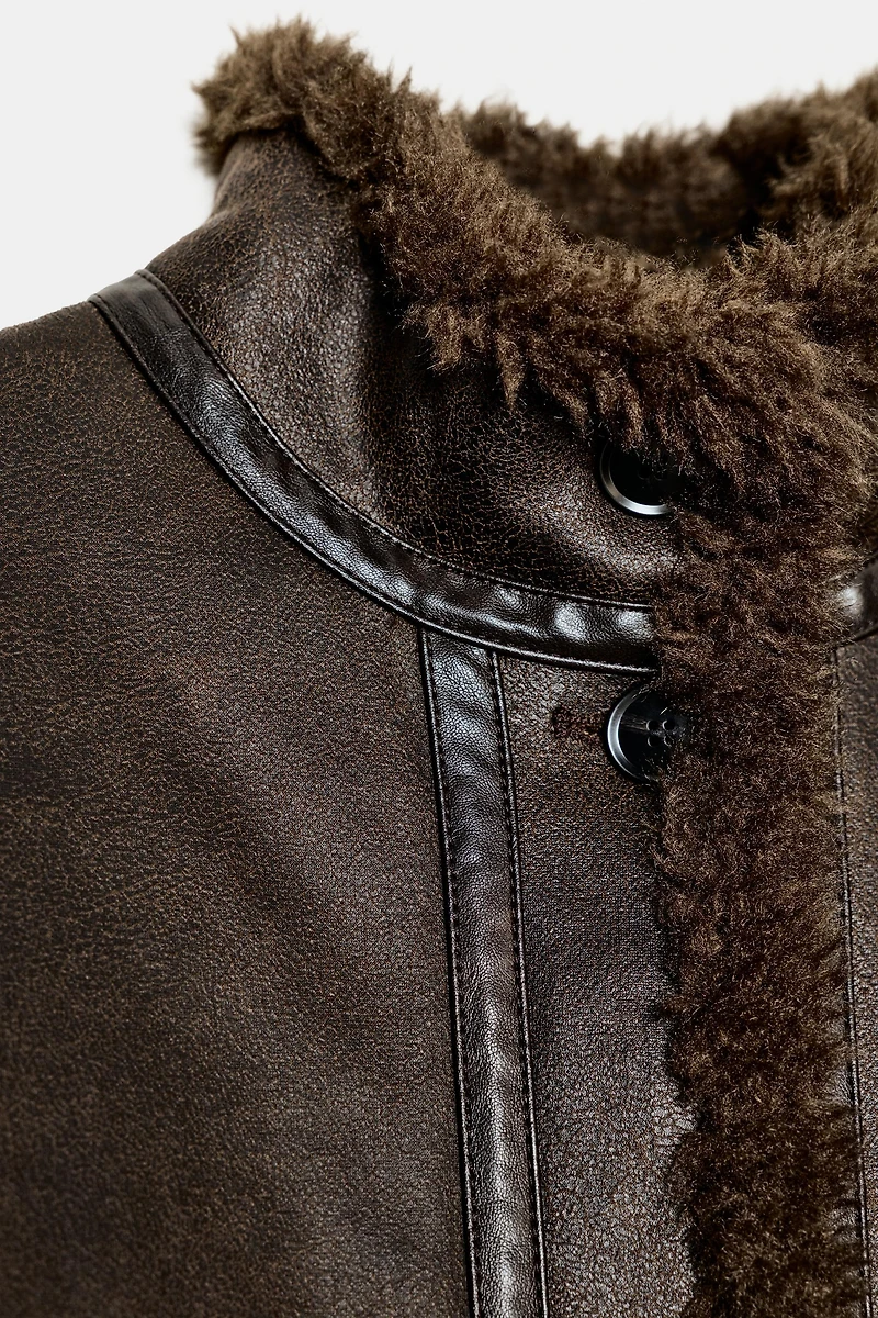 BLOUSON BOMBER DOUBLE FACE ZW COLLECTION