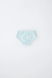 1 1/2-6 YEARS/ SIX-PACK OF PUPPY UNDERWEAR