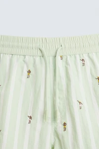 MAILLOT DE BAIN MOYEN BRODÉ