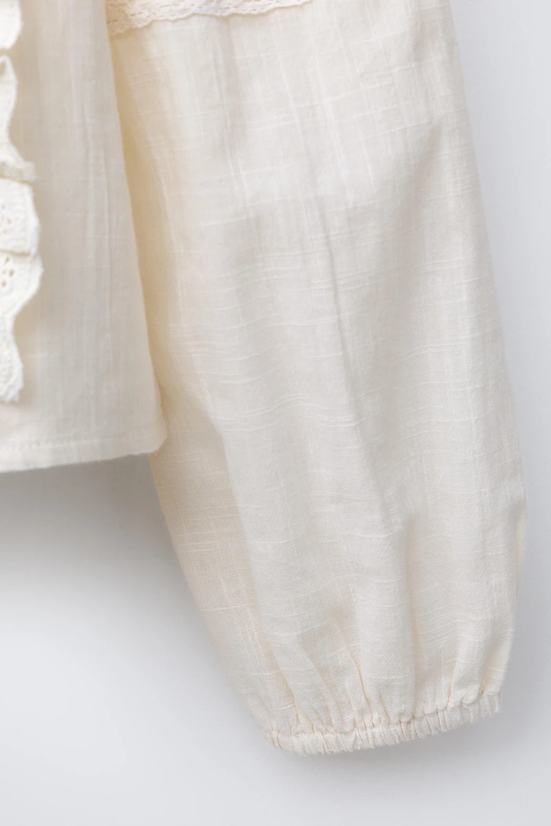 ROMANTIC LACE SHIRT
