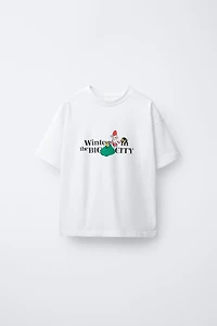 SANTA CLAUS PRINT T-SHIRT