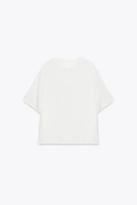ZW COLLECTION LINEN TIE TOP