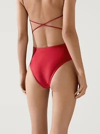 Maillot de bain à bretelle fine