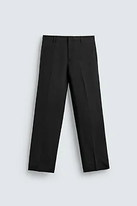 PANTALON DE COSTUME DÉCONTRACTÉ VISCOSE - LIN
