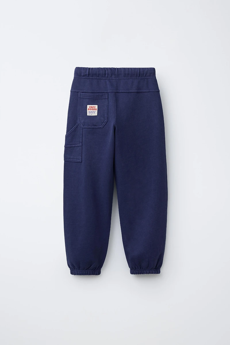 PANTALON EN MOLLETON CARPENTER