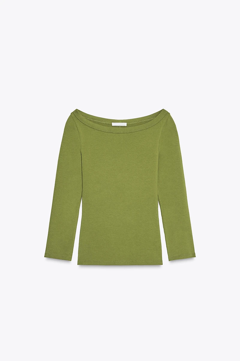 BOATNECK T-SHIRT