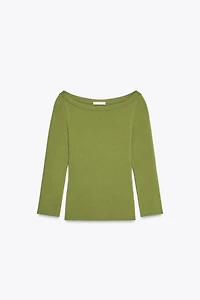 BOATNECK T-SHIRT